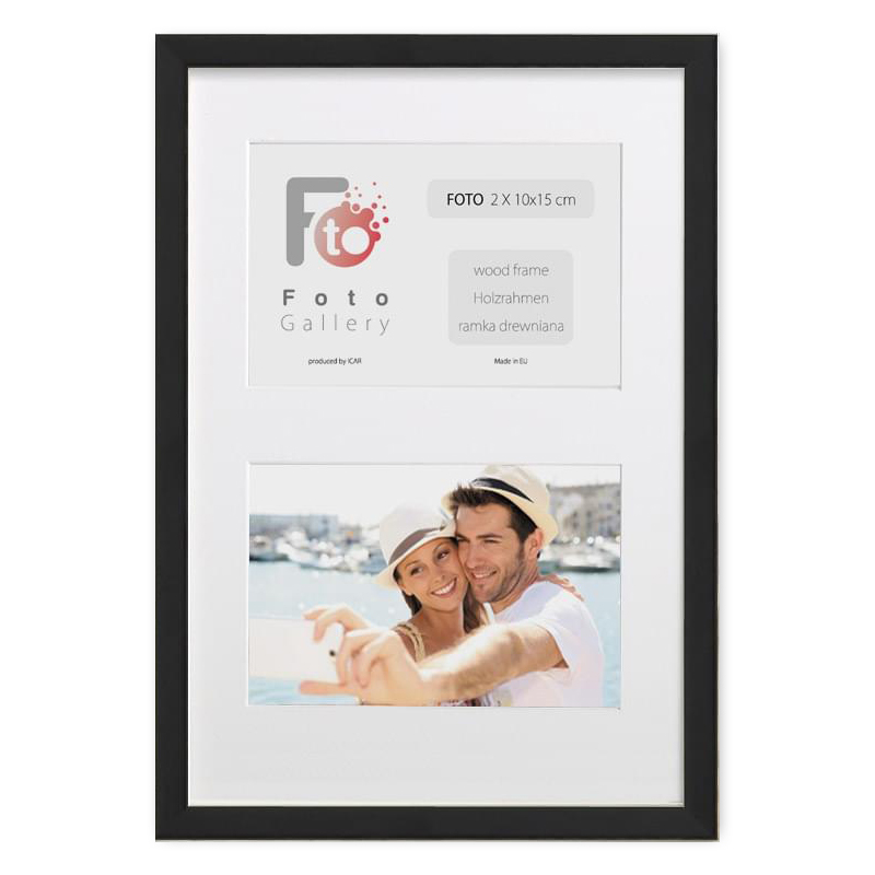 Holzrahmen FOTO GALERIA BLACK